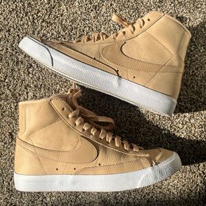 Nike Blazer premium leather in vachetta tan